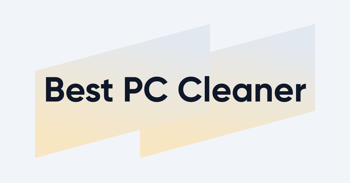 Best PC CLEANER software, Best FREE PC CLEANER