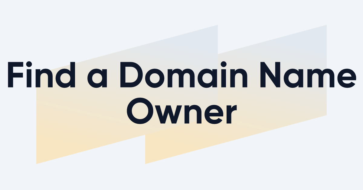 Who Is The Domain Owner or Website Owner 